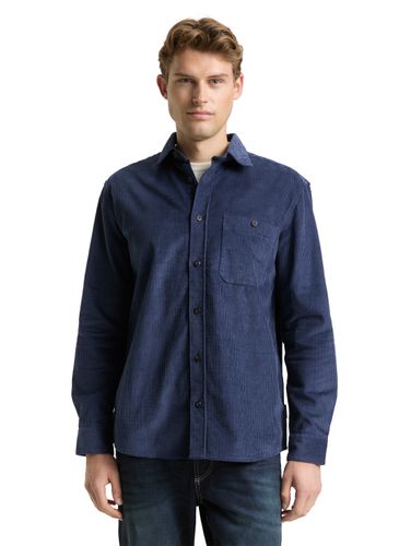 TOM TAILOR Comfort Fit Cordhemd mit Brusttasche