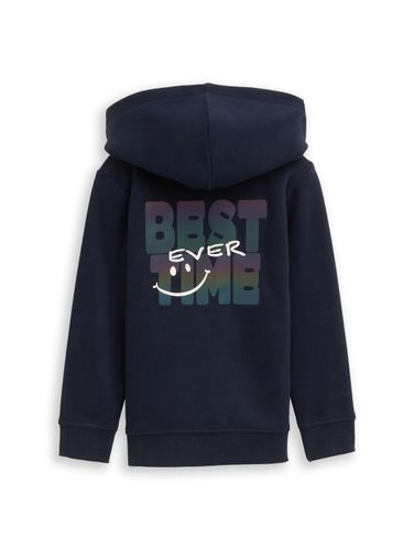 Hoodie Sweatjacke und Rückenprint