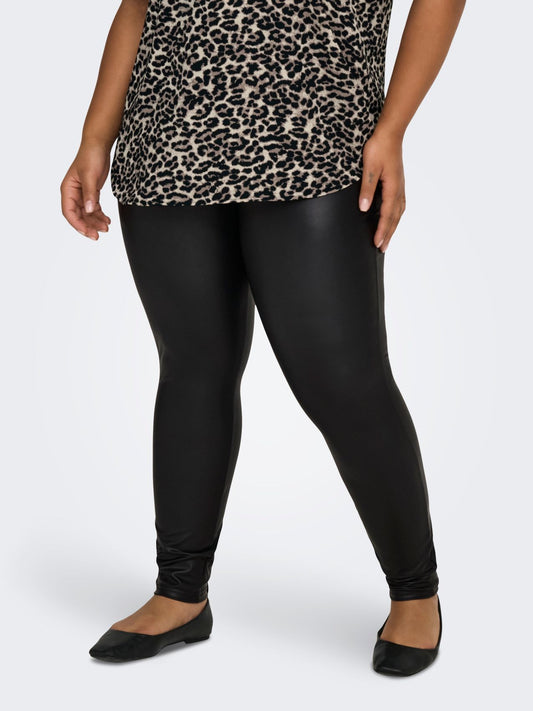 ONLY CARMAKOMA CARROOL COATED LEGGING NOOS
