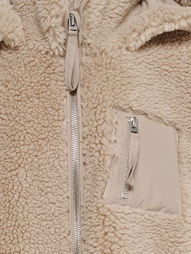 ONLY KOGSASCHA LIFE SHERPA HOOD JACKET CP OTW