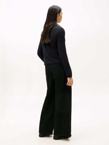 TOMMY HILFIGER SOFT WOOL V-NK LS SWEATER