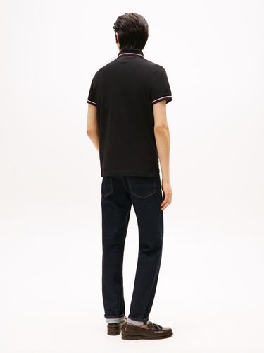 TOMMY HILFIGER TIPPED SLIM FIT POLO