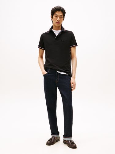 TOMMY HILFIGER TIPPED SLIM FIT POLO