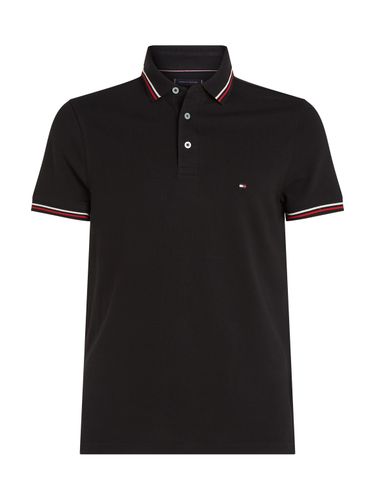 TOMMY HILFIGER TIPPED SLIM FIT POLO