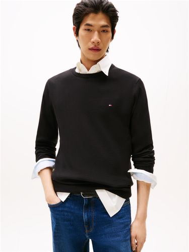 TOMMY HILFIGER CORE ESSENTIAL COTTON CREW NECK