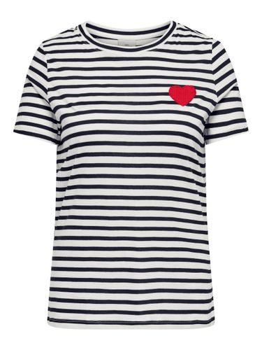 ONLY CARMAKOMA CARKIKO LIFE S/S O-NECK TERRY TOP JRS