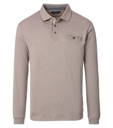 CASA MODA Polo-Shirt Langarm
