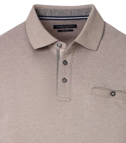 CASA MODA Polo-Shirt Langarm
