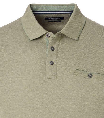 CASA MODA Polo-Shirt Langarm