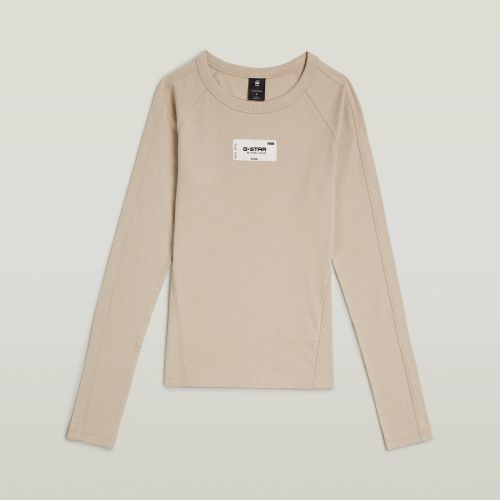 G-STAR Embro patch slim r t l\s wmn