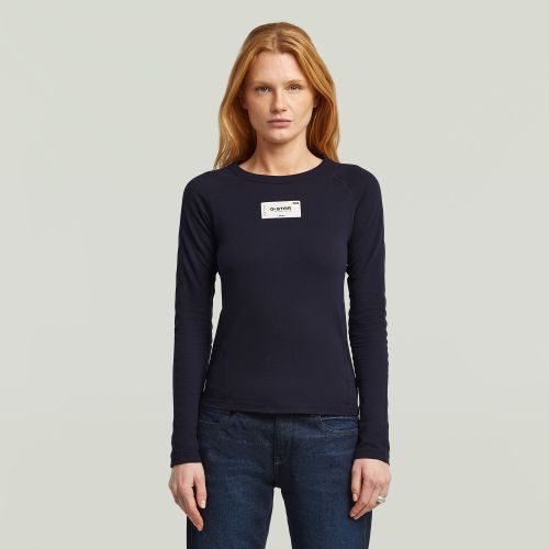 G-STAR Embro patch slim r t l\s wmn