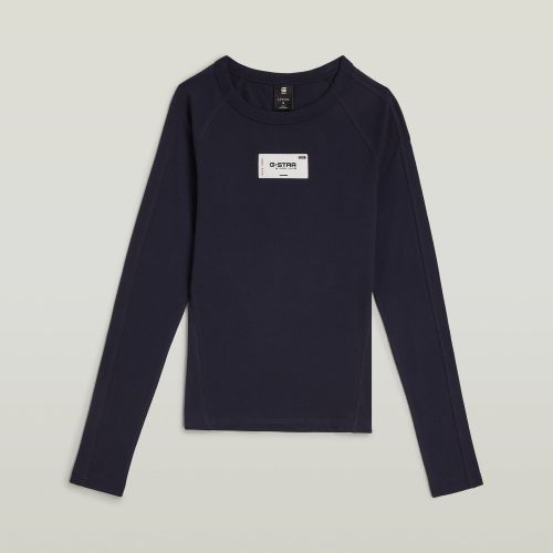 G-STAR Embro patch slim r t l\s wmn