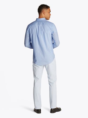 TOMMY HILFIGER FLEX POPLIN MINI PRINT RF SHIRT