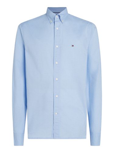 TOMMY HILFIGER FLEX POPLIN MINI PRINT RF SHIRT