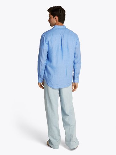 TOMMY HILFIGER PIGMENT DYED LI SOLID RF SHIRT