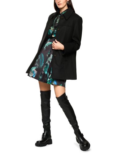 MARC CAIN Jacke aus Schurwolle mit Kaschmir