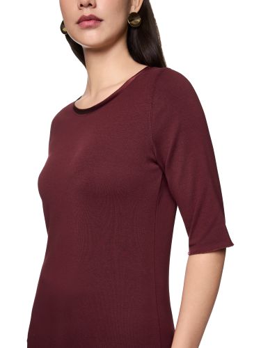 MARC CAIN T-Shirt mit halblangem Ärmel