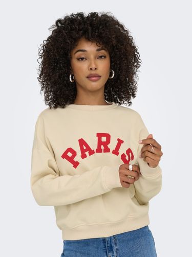 ONLY ONLSWEAT LIFE L/S CREW O.SIZE STATE NOOS