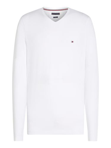 TOMMY HILFIGER STRETCH SLIM FIT LONG SLEEVE TEE