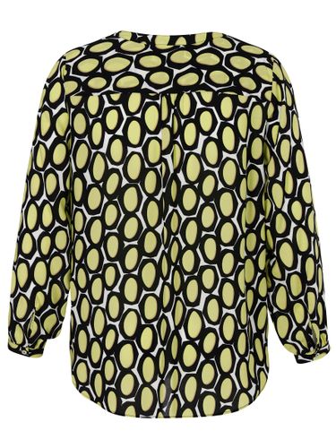 VIA APPIA Bluse V-Ausschnitt 1/1 Arm Druck