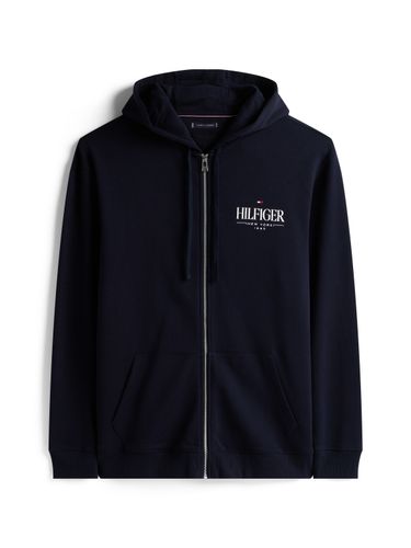 TOMMY HILFIGER BT-HILFIGER STACKED HOODED ZIP-B