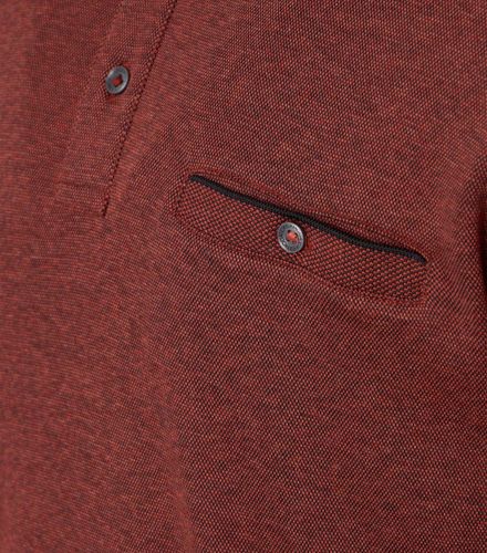 CASA MODA Polo-Shirt Langarm