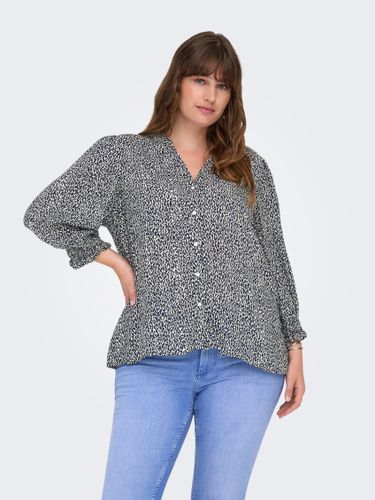 ONLY CARMAKOMA CARRAYA 3/4 SHIRT WVN NOOS