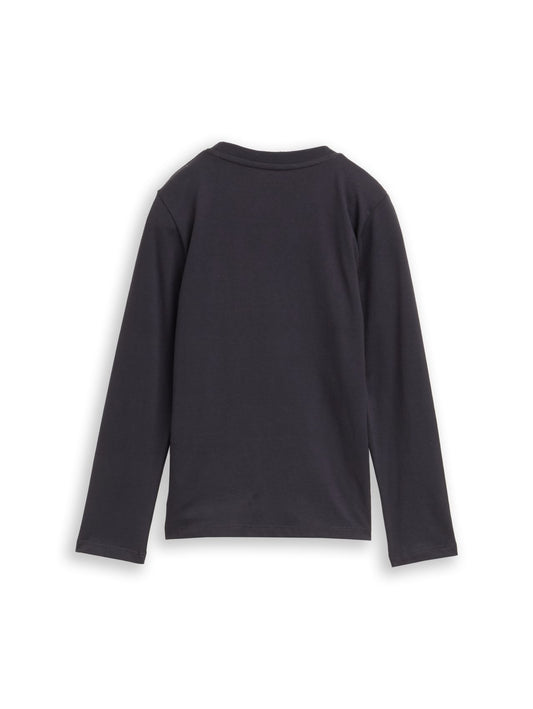 TOM TAILOR Langarmshirt mit Wendepailletten