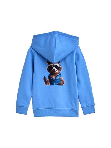 TOM TAILOR Hoodie Sweatshirt mit Rücken-Print