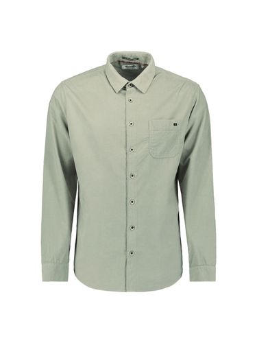 NO EXCESS Shirt Solid Fine Herringbone