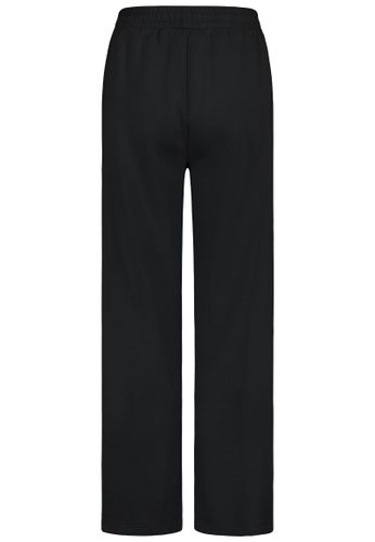 Modehaus Weingarten DOB Hose weites Bein,elastischer Bu, carbon black
