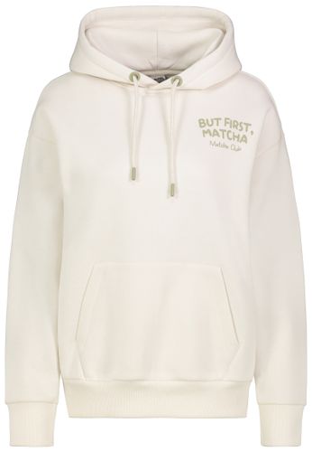 Modehaus Weingarten DOB Sweat, langarm, Kapuze mit Kord, offwhite L