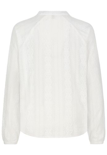 Modehaus Weingarten DOB Bluse, lang Arm mit Raglannaht, offwhite