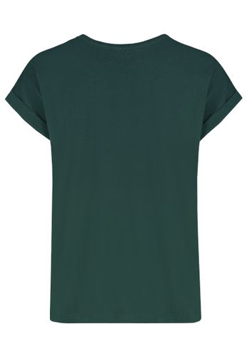 Modehaus Weingarten DOB T-Shirt, angeschnittene Ärmel m, deep night green