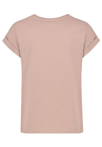 Modehaus Weingarten DOB T-Shirt, angeschnittene Ärmel m, soft mauve