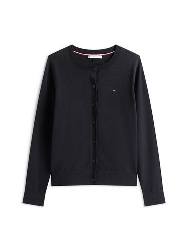 TOMMY HILFIGER CO JERSEY FINE GG C-NK LS CARDI
