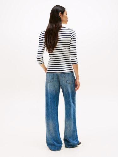 TOMMY HILFIGER SLIM CODY BOAT-NK 3/4SLV