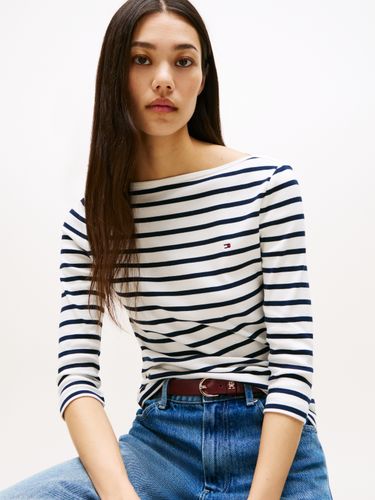 TOMMY HILFIGER SLIM CODY BOAT-NK 3/4SLV