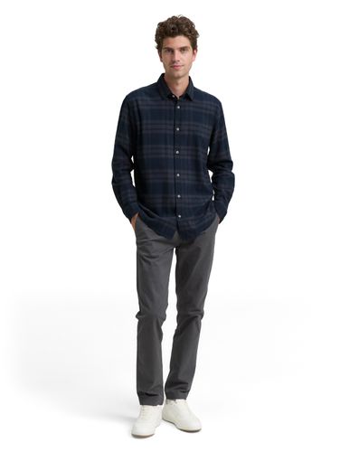 TOM TAILOR Regular Fit Hemd mit Logo-Stickerei