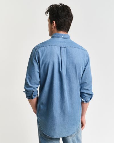GANT Regular Fit Indigo Hemd