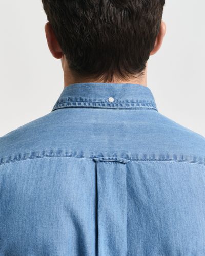 GANT Regular Fit Indigo Hemd