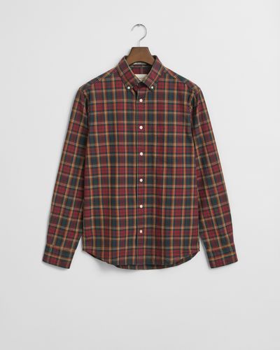 GANT Regular Fit Archive Popeline Karohemd