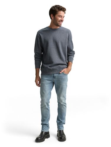 TOM TAILOR Sweatshirt in Melange-Optik