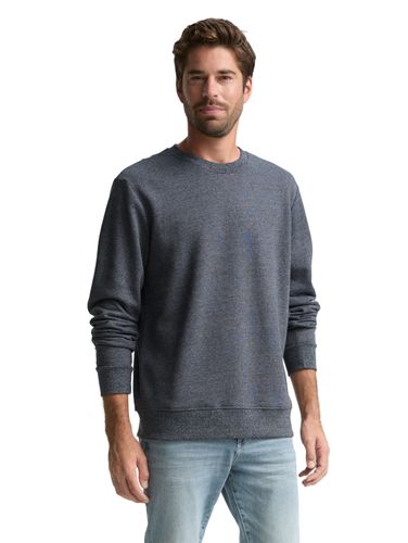 TOM TAILOR Sweatshirt in Melange-Optik