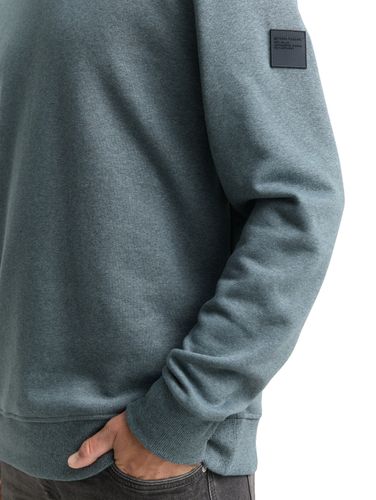 TOM TAILOR Sweatshirt in Melange-Optik