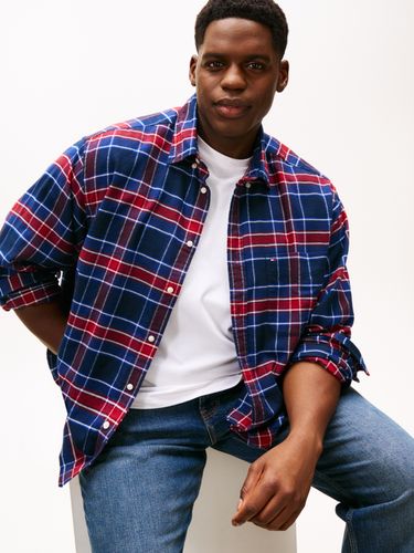 TOMMY HILFIGER BT-FLANNEL TARTAN CHECK RF S-B