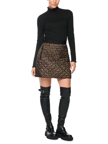 MARC CAIN Unifarbenes Langarmshirt mit Rollkragen