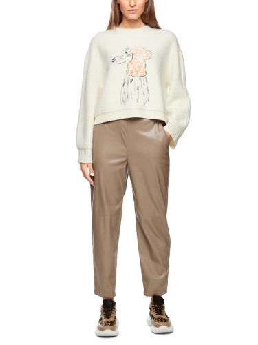 MARC CAIN Modell RANCHI – Hose aus Kunstleder