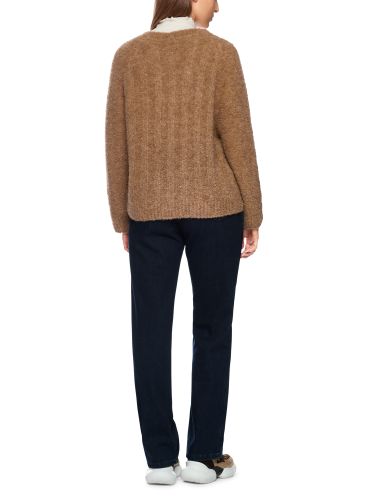 MARC CAIN Pullover mit Alpaka – Knitted in Germany