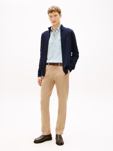 TOMMY HILFIGER ESSENTIAL COTTON ZIP THRU